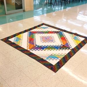 Rik rac quilt  68 x 68